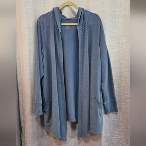 Cuddl Duds Women's Blue Performance Jacket